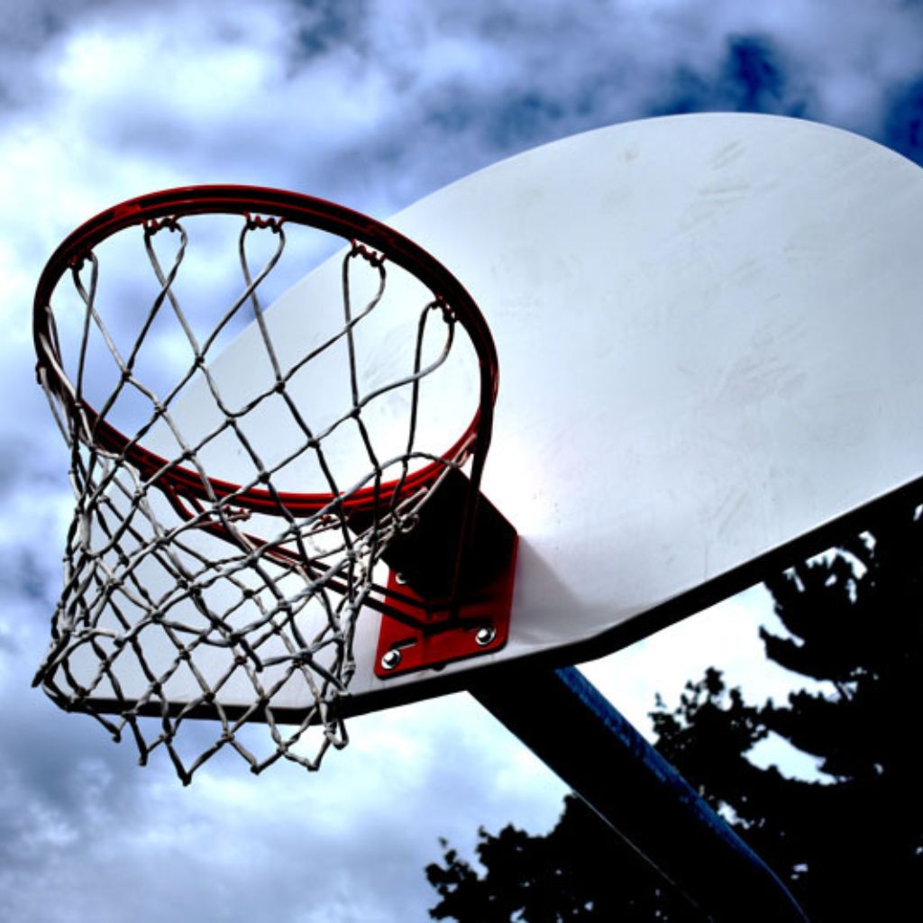 outdoor basketball-backboard-hoop